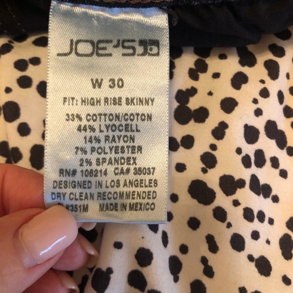 JOE’S jeans high rise skinny sz 30 - Picture 3 of 3